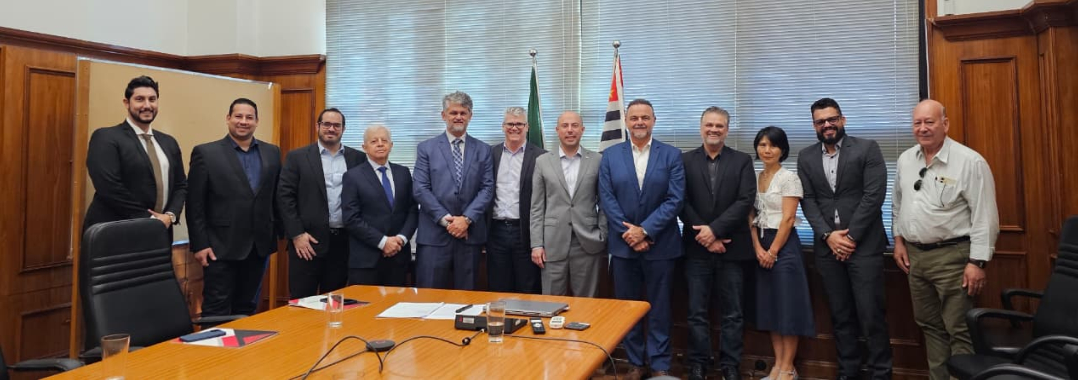 Representantes da ASSESISP  fazem reunião com secretário,  na Secretaria da Fazenda de São Paulo